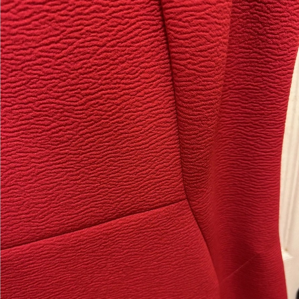 Calvin Klein Elegant Red Sleeveless Dress Sz 10 EUC!! - Picture 4 of 10